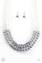 Load image into Gallery viewer, Paparazzi Accessories Lady In Waiting Pearl Necklace Set
