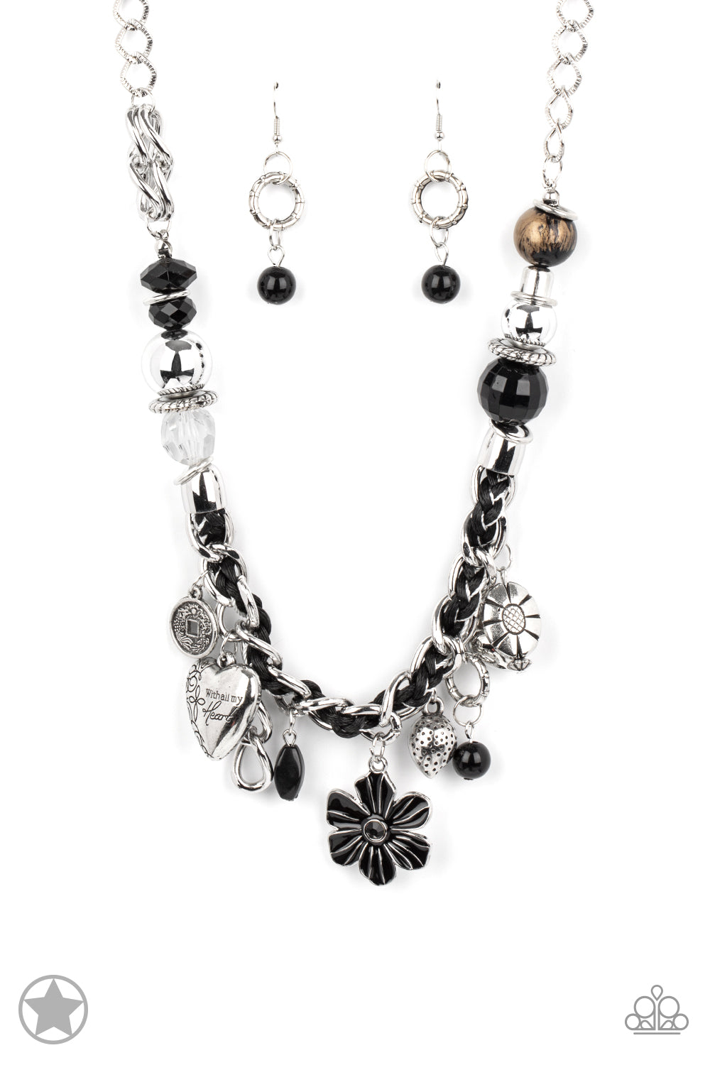 Paparazzi Accessories Charmed, I am sure - Black