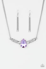 Load image into Gallery viewer, Paparazzi Accessories - Way To Make An Entrance Purple Necklace