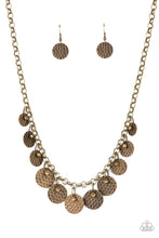 Load image into Gallery viewer, Paparazzi Accessories - Delightfully Dappled - Brass