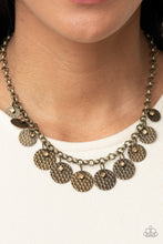 Load image into Gallery viewer, Paparazzi Accessories - Delightfully Dappled - Brass