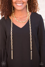 Load image into Gallery viewer, Paparazzi Accessories SCARFed for Attention Necklace Set-Silver
