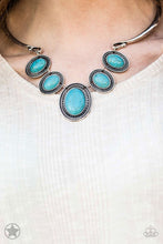 Load image into Gallery viewer, Paparazzi Accessories - River Ride Blue Necklace Set