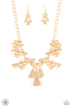 Load image into Gallery viewer, The Sands of Time Necklace Set-Gold Paparazzi Accessories

