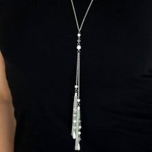 Load image into Gallery viewer, Timeless Tassels - White Paparazzi Accessories