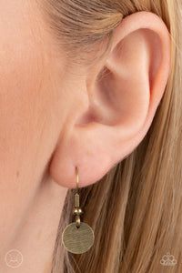 Slimmer Glimmer - Brass Paparazzi Accessories