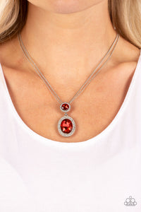 Castle Diamonds - Red Paparazzi Accessories