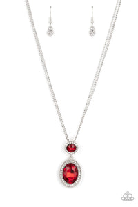 Castle Diamonds - Red Paparazzi Accessories