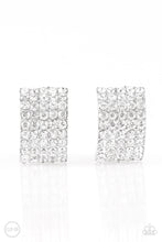 Load image into Gallery viewer, Paparazzi Accessories - Hollywood Hotshot - White Clip-On
