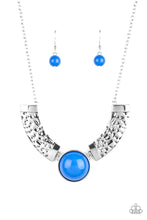 Load image into Gallery viewer, Egyptian Spell -Blue Paparazzi Accessories

