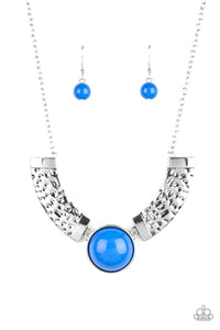 Egyptian Spell -Blue Paparazzi Accessories