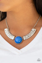 Load image into Gallery viewer, Egyptian Spell -Blue Paparazzi Accessories
