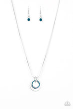 Load image into Gallery viewer, Paparazzi Accessories - Front and CENTERED - Blue
