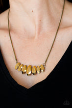 Load image into Gallery viewer, Paparazzi Accessories - Leading Lady - Brass necklace
