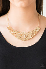 Load image into Gallery viewer, Paparazzi Accessories - Terra Trailbreaker - Gold Necklace
