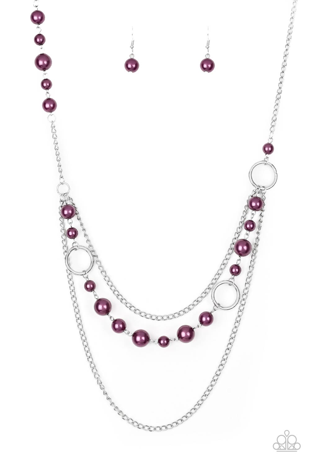Paparazzi Accessories - Party Dress Princess - Purple Necklace
