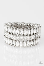 Load image into Gallery viewer, Paparazzi Accessories - Treasury Fund - White Ring
