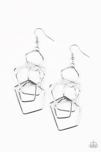 Five-Sided Fabulous - Silver Paparazzi Accessories