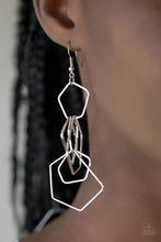 Load image into Gallery viewer, Five-Sided Fabulous - Silver Paparazzi Accessories
