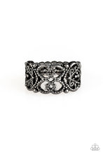 Load image into Gallery viewer, Tell Me How You Really FRILL - Black Paparazzi Accessories
