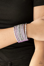 Load image into Gallery viewer, Paparazzi Accessories - Rhinestone Rumble - Brown Bracelet
