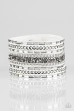 Load image into Gallery viewer, Paparazzi Accessories - Rhinestone Rumble - Brown Bracelet
