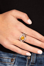 Load image into Gallery viewer, Rich With Richness - Yellow Paparazzi Accessories
