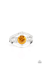 Load image into Gallery viewer, Rich With Richness - Yellow Paparazzi Accessories

