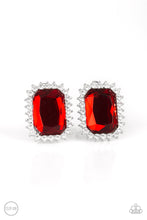 Load image into Gallery viewer, Paparazzi Accessories - Downtown Dapper - Red Clip-On
