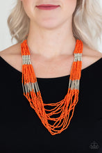 Load image into Gallery viewer, Let It BEAD - Orange Paparazzi Accessories

