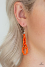 Load image into Gallery viewer, Let It BEAD - Orange Paparazzi Accessories
