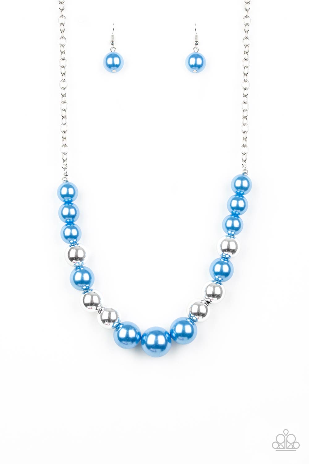 Paparazzi Accessories - Take Note Blue Necklace