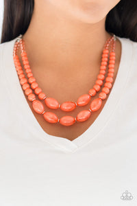 Sundae Shoppe - Orange Paparazzi Accessories