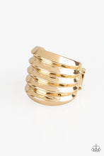 Load image into Gallery viewer, Hit Em Where It Hurts - Gold Paparazzi Accessories
