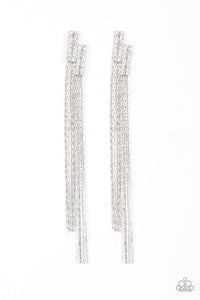 Radio Waves - White Paparazzi Accessories