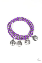 Load image into Gallery viewer, Paparazzi Accessories - Plant A Tree - Purple Bracelet
