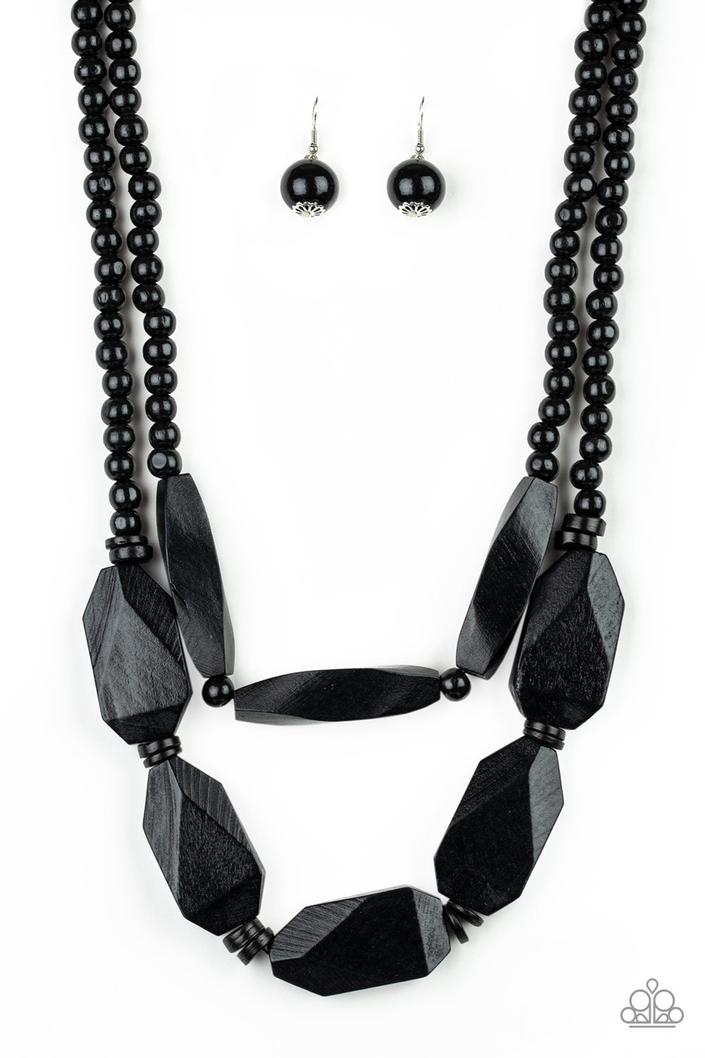 Tropical Heat Wave - Black Paparazzi Accessories