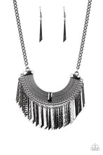 Load image into Gallery viewer, Paparazzi Accessories - Impressively Incan - Black Necklace
