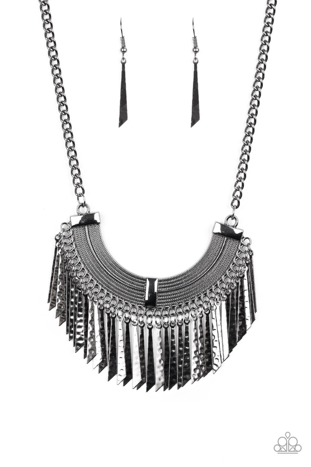Paparazzi Accessories - Impressively Incan - Black Necklace