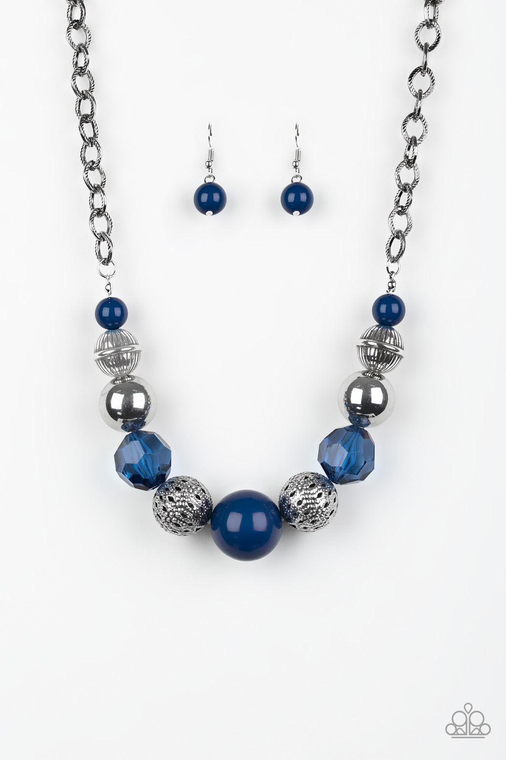 Paparazzi Accessories - Sugar, Sugar - Blue Necklace