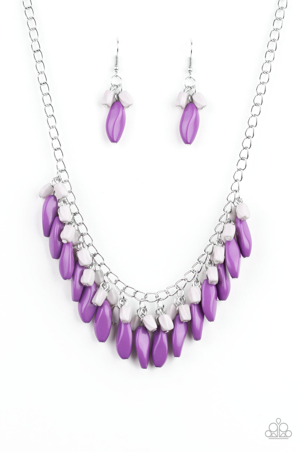 Paparazzi Accessories - Bead Binge - Purple Necklace
