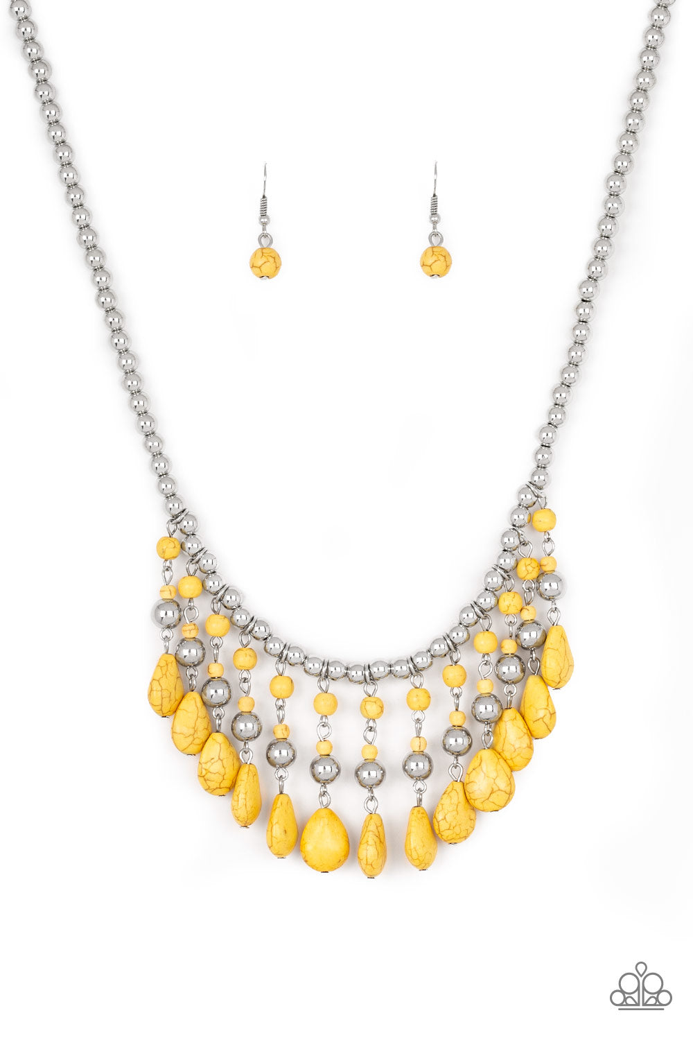 Rural Revival - Yellow Paparazzi Accessories