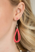Load image into Gallery viewer, Savannah Surfin - Orange Paparazzi Accessories
