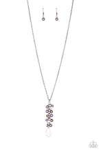 Load image into Gallery viewer, Paparazzi Accessories - Teardrop Serenity Purple Necklace
