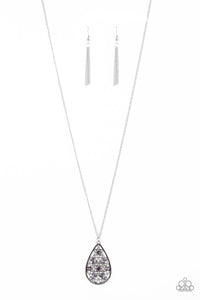 Paparazzi Accessories - Gala Glimmer - Purple Necklace