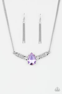 Paparazzi Accessories - Way To Make An Entrance Purple Necklace