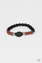 Load image into Gallery viewer, Paparazzi Accessories Unwind - Brown Urban Bracelet
