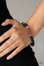 Load image into Gallery viewer, Paparazzi Accessories Unwind - Brown Urban Bracelet
