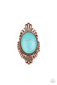 Pioneer Party - Copper Earrings Paparazzi Accessories