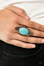 Load image into Gallery viewer, Pioneer Party - Copper Earrings Paparazzi Accessories
